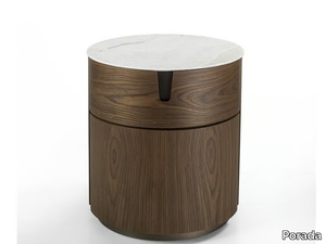 TYLSA NIGHT 54 - Wooden bedside table _ Porada