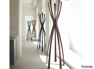 FLAMINGO - Walnut coat stand _ Porada