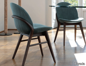 LIP - Upholstered fabric chair _ Porada