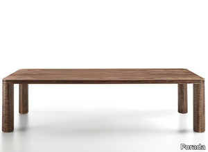 SANSIRO - Walnut dining table _ Porada