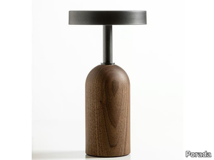 EKERO MOVE - LED walnut table lamp _ Porada