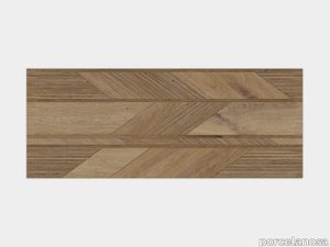 Arrow 3D Roble 23"X59"
