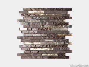 Treasures Bronze Emperador Strip 12"X12"