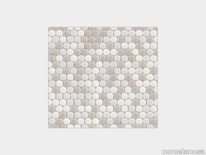 Glaze Dots Beiges Matt 12"X11"