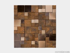 Metal Bronze Mini 3D Cubes 12"X12"