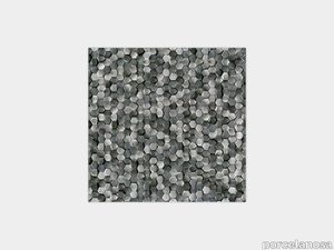 Gravity Aluminium 3D Hexagon Metal Titanium 12"X12"
