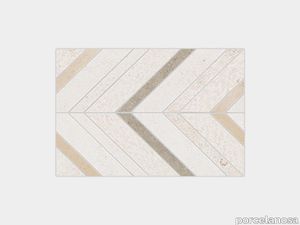World Amsterdam Chevron Beige 11"X7"