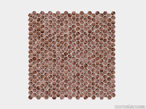 Gravity Aluminium Hexagon Copper 12"X12"