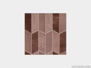 Rhomboid Chocolate 12"X12"