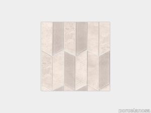 Rhomboid Cream 12"X12"