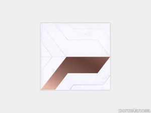 Focus White Copper 11"X11"