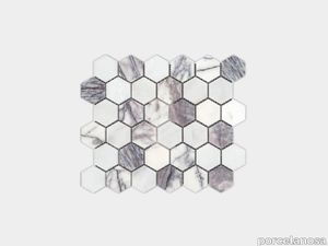 Essential Hexagon Lilac Polished 12"X10"