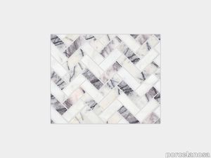 Lines Cambric Lilac Polished 13"X10"