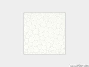 Glaze Pebbles White 12"X12"