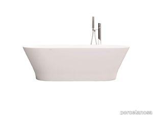 Bathtub Slim 66"X31"  Blanco Krion Cen