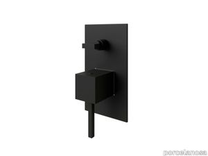 Basin Mixer Square External Side Black