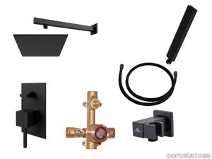 Shower Set SQUARE Handle kit 2