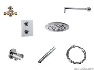 Shower Set ROUND Thermostatic Kit 3