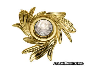 SOLEIL DL7805 - Gold plated down light _ Possoni Illuminazione