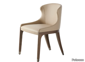 MIURA 776/W - Contemporary style leather chair _ Potocco