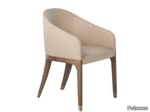 MIURA 776/PW - Eco-leather easy chair with armrests _ Potocco