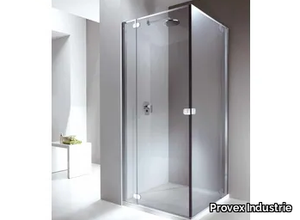 FLAT FT - Corner glass shower cabin _ Provex Industrie