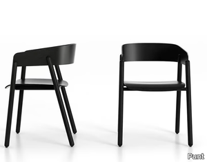 MAVA WOOD - Wooden chair _ Punt