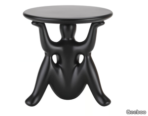 HELPYOURSELF - Round polyethylene coffee table _ Qeeboo