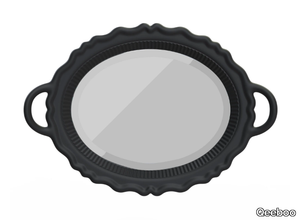 MIROIR - Oval framed mirror _ Qeeboo