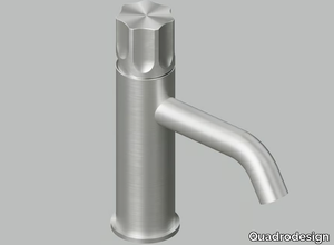 MODO 17 01T - 1 hole stainless steel washbasin mixer _ Quadrodesign