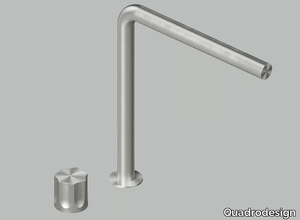 MODO 17 08 - Hydroprogressive stainless steel washbasin mixer _ Quadrodesign