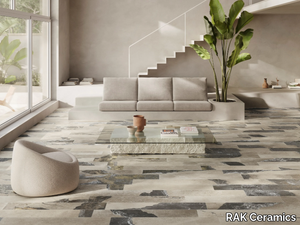 B-MATERIA - Porcelain stoneware wall/floor tiles with stone effect _ RAK Ceramics