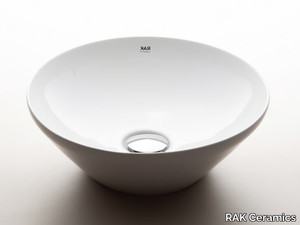 RAK-VARIANT - Countertop round ceramic washbasin _ RAK Ceramics