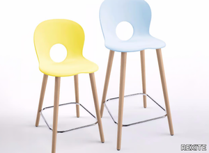 OLIVIA WOOD X - XL - Polypropylene chair _ REXITE