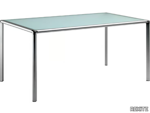 ENRICO X - Rectangular crystal table _ REXITE