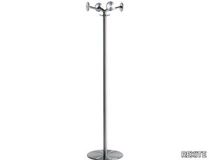 NOX IPSO - Brushed steel coat stand _ REXITE