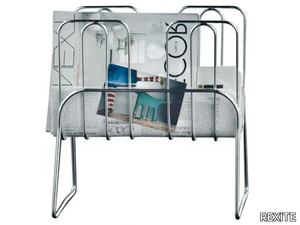 PRESS - Steel magazine rack _ REXITE