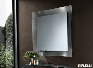 GINEVRA - Wall-mounted framed mirror _ RIFLESSI