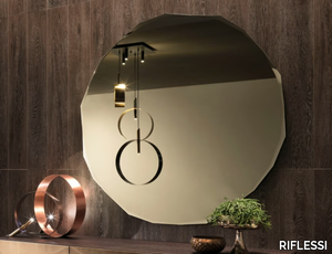 PANDORA - Round wall-mounted mirror _ RIFLESSI