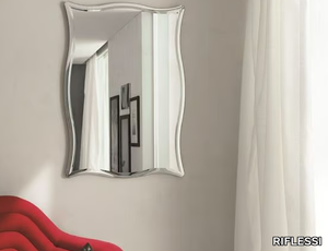 VIVIAN - Rectangular wall-mounted mirror _ RIFLESSI