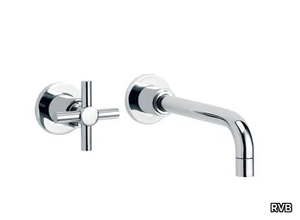 SULLY - 2 hole wall-mounted washbasin tap _ RVB