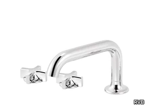 TIMES - 3 hole chromed brass washbasin tap _ RVB