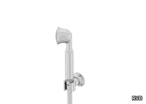 TIMES - Wall-mounted chromed brass handshower with hose for shower _ RVB