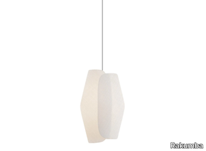 VOLUTE - Fabric pendant lamp _ Rakumba