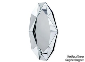 DIAMOND XL - Wall-mounted oval mirror _ Reflections Copenhagen