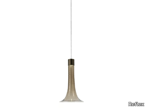 ASTRA - LED blown glass pendant lamp _ Reflex