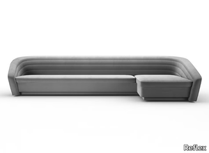 GRANTURISMO - Fabric sofa with chaise longue _ Reflex