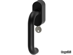 STOCCOLMA - Window handle with lock on rose with TBT function _ Reguitti