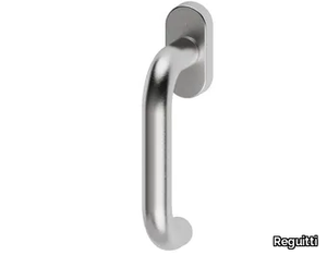 STOCCOLMA - DK stainless steel window handle on rose _ Reguitti