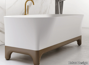 MARGOT - Freestanding oval Luxolid® bathtub _ Relax Design